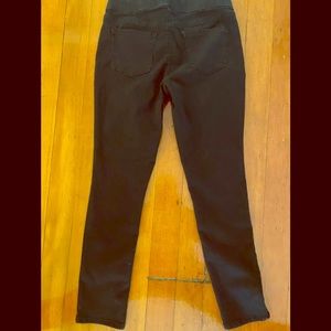 Sonoma Skinny Pull On Black Jeans